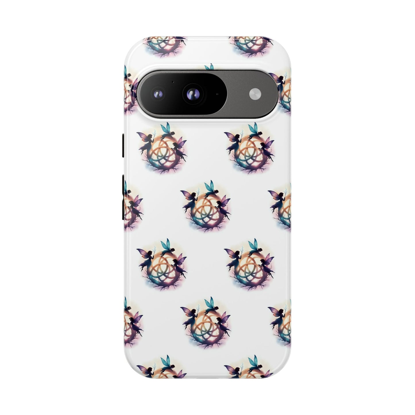 Tough Cases - Celtic Fairies Phone Case, Colorful Phone Cover, Fairy Lover Gift, Trendy Smartphone Accessory