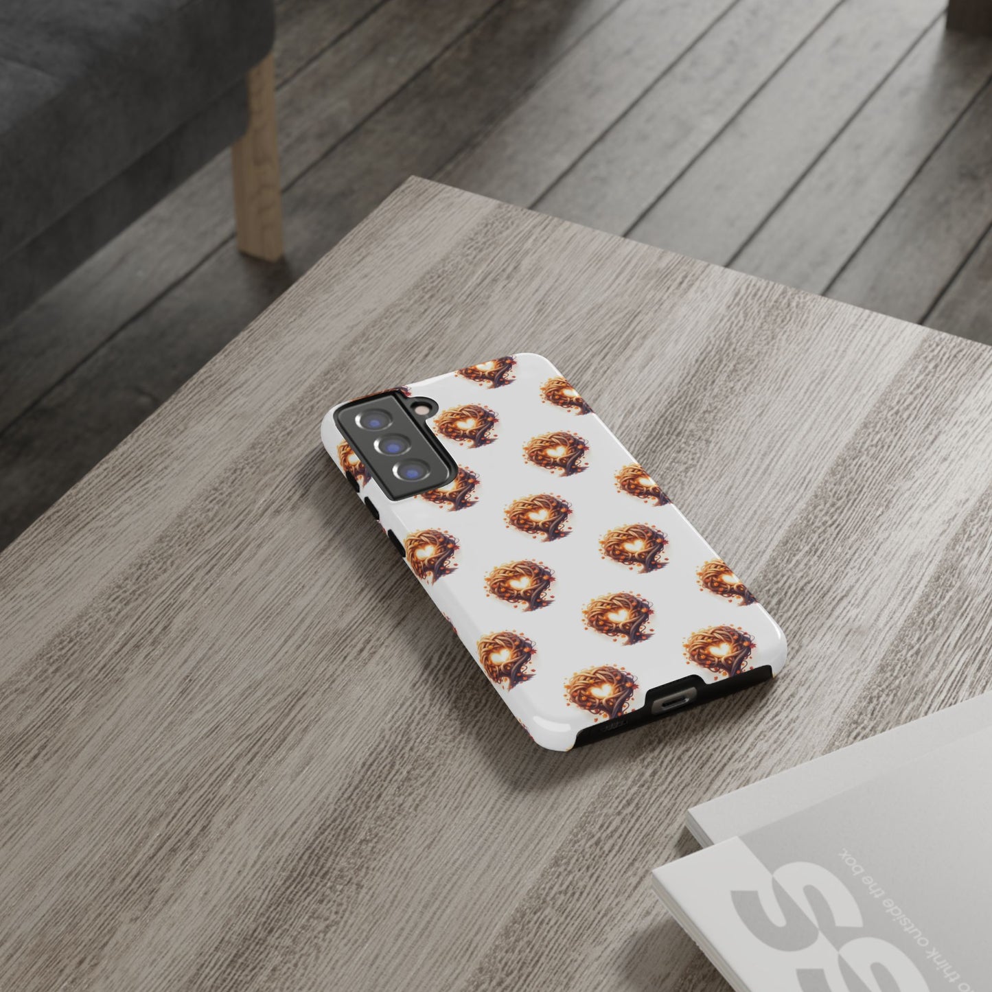 Stylish Phone Case, Tough Cases with Unique Design, Durable Smartphone Cover, Gift for Tech Lovers, Trendy Phone Accessory, Autumn Design