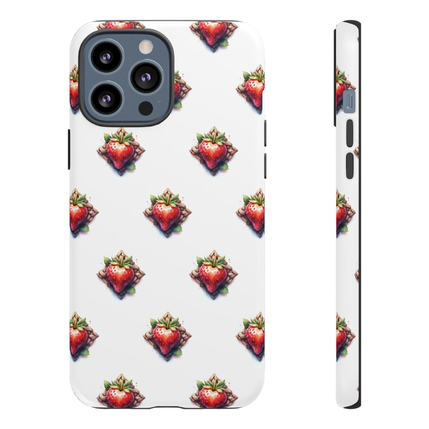 Strawberry Celtic Knot Phone Case, Cute Phone Cover, Gift for Her, Custom Smartphone Case, Funky Accessories, Valentine's Day Gift - Celtic Scents