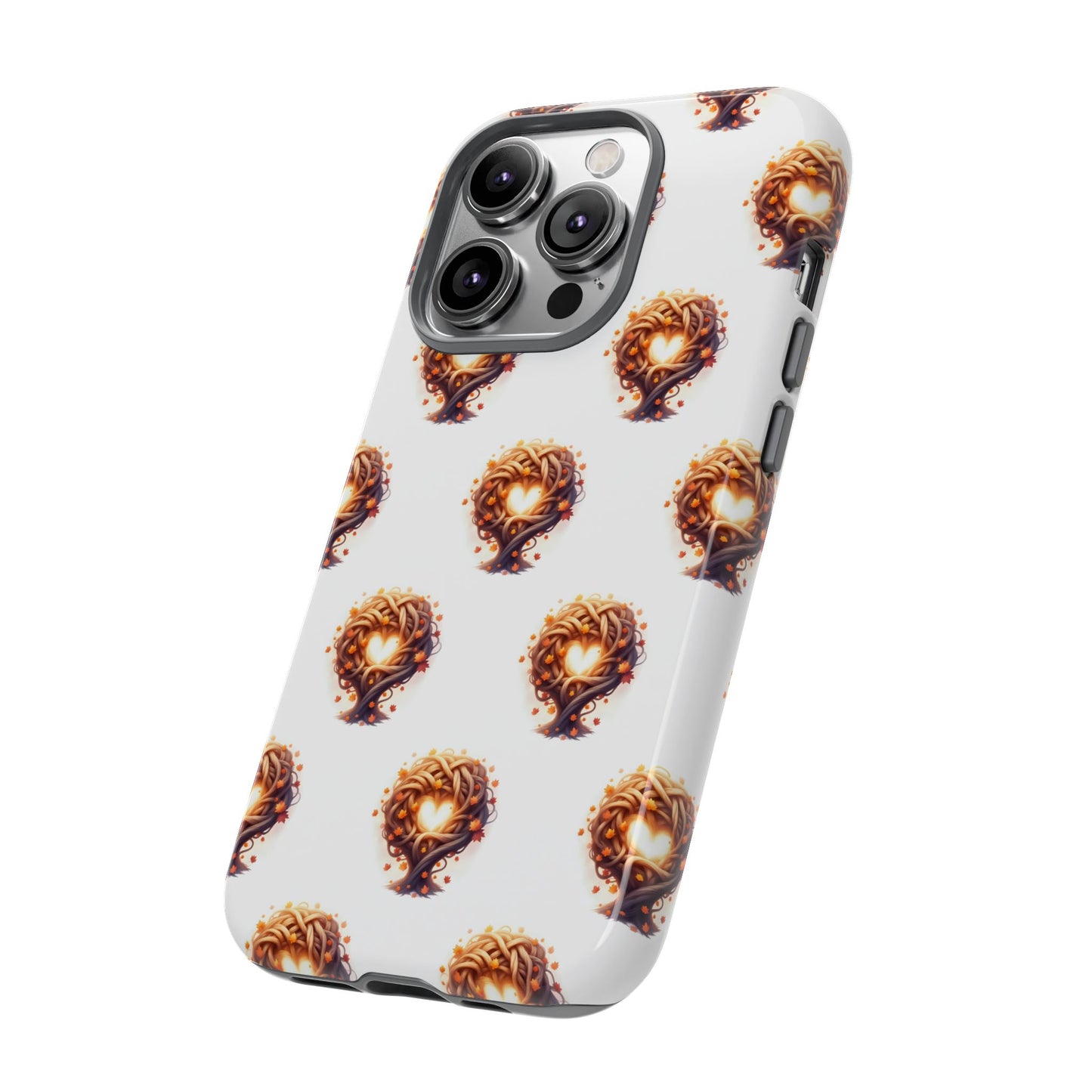 Stylish Phone Case, Tough Cases with Unique Design, Durable Smartphone Cover, Gift for Tech Lovers, Trendy Phone Accessory, Autumn Design
