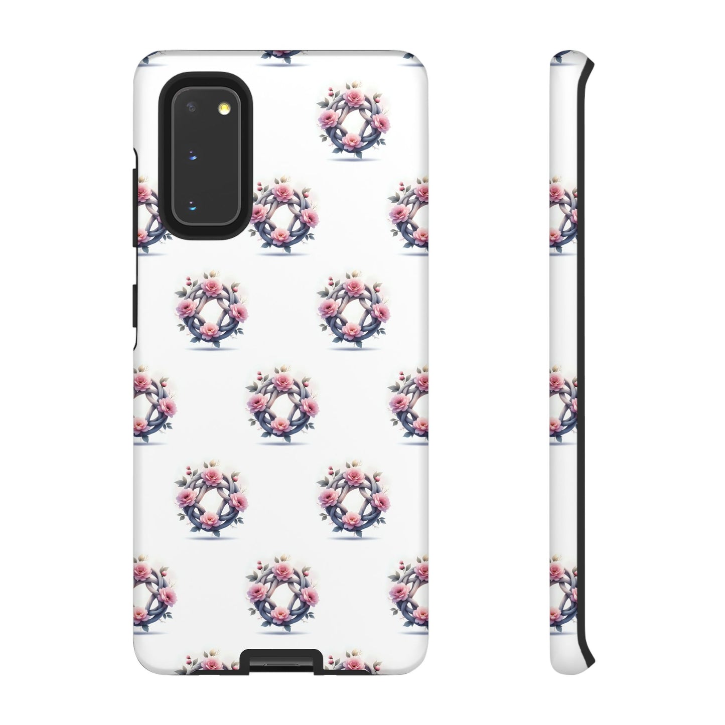 Floral Phone Case, Tough Cases for Women, Cute Celtic Knot Floral Design iPhone Cover, Gift for Her, Stylish Tech Accessories - Celtic Scents
