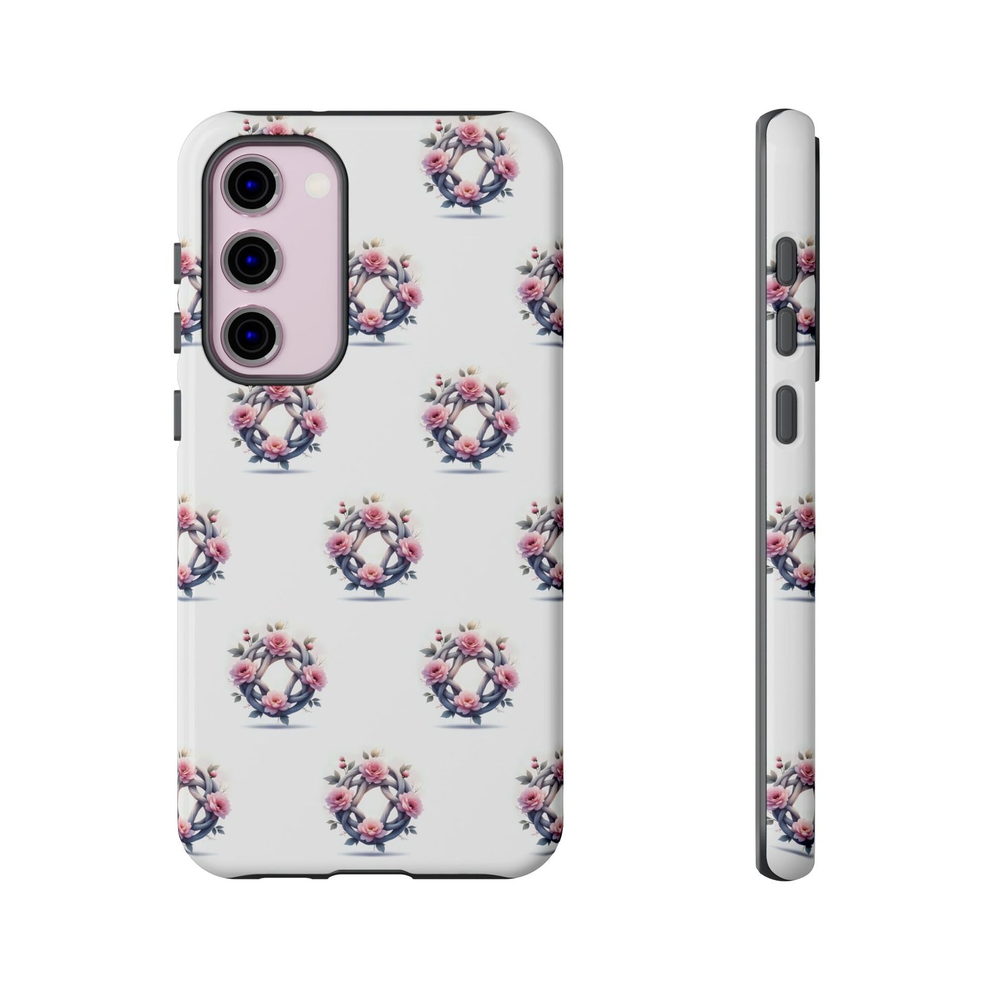 Floral Phone Case, Tough Cases for Women, Cute Celtic Knot Floral Design iPhone Cover, Gift for Her, Stylish Tech Accessories - Celtic Scents
