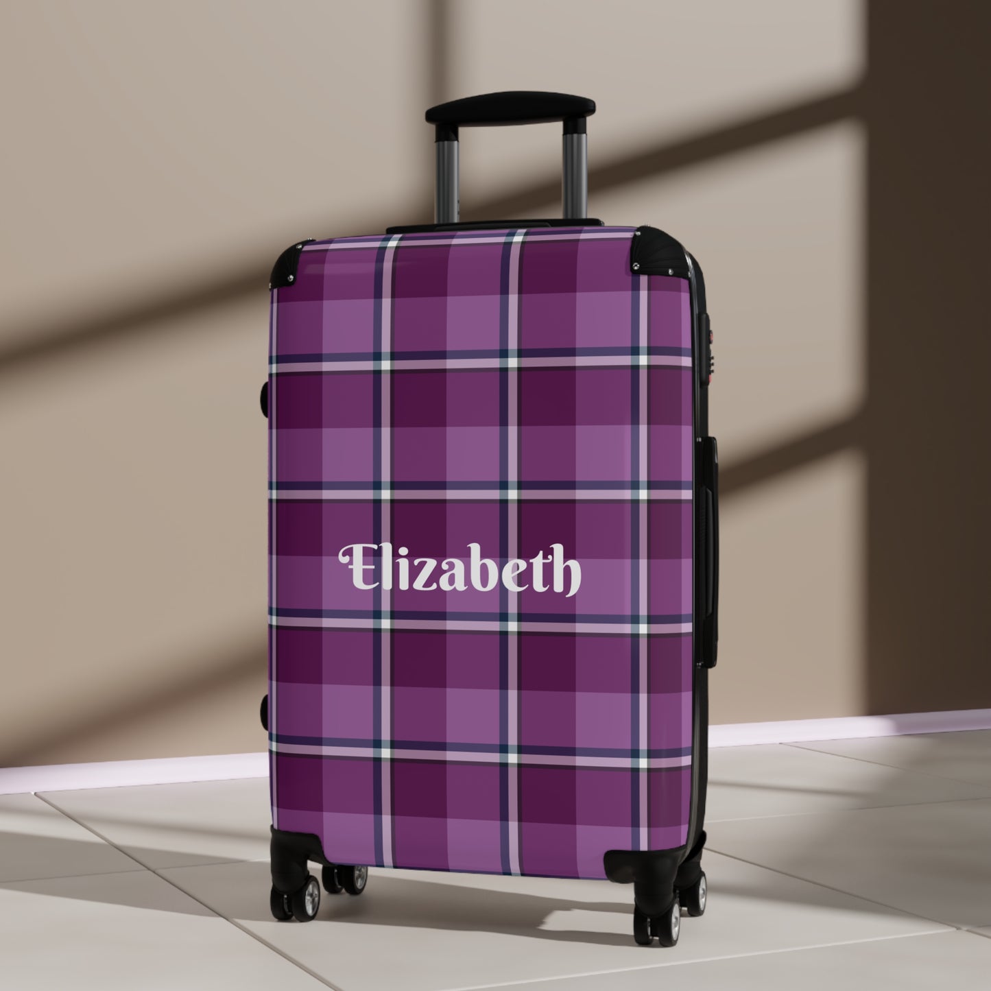 Personalized Suitcase, Travel Luggage, Custom Name Carry-On, Monogrammed Travel Bag, Stylish Airport Essentials - Celtic Scents