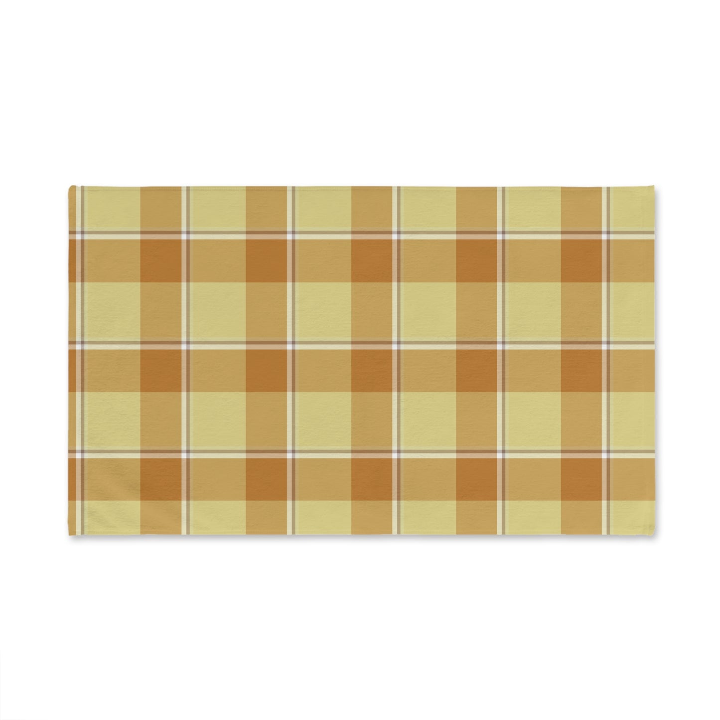 Warm Plaid Hand Towel, Cozy Kitchen Essential, Rustic Decor, Fall Vibes - Celtic Scents