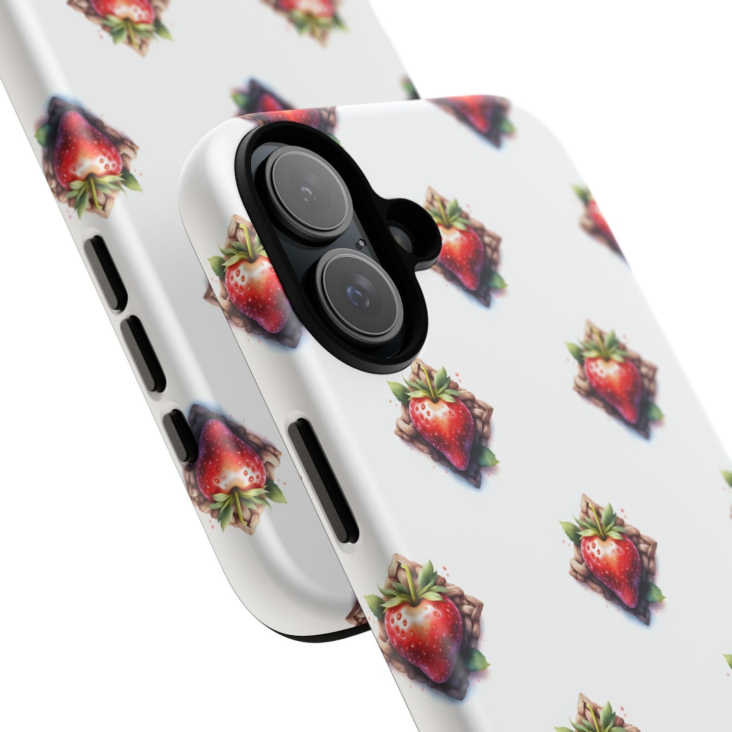 Strawberry Celtic Knot Phone Case, Cute Phone Cover, Gift for Her, Custom Smartphone Case, Funky Accessories, Valentine's Day Gift