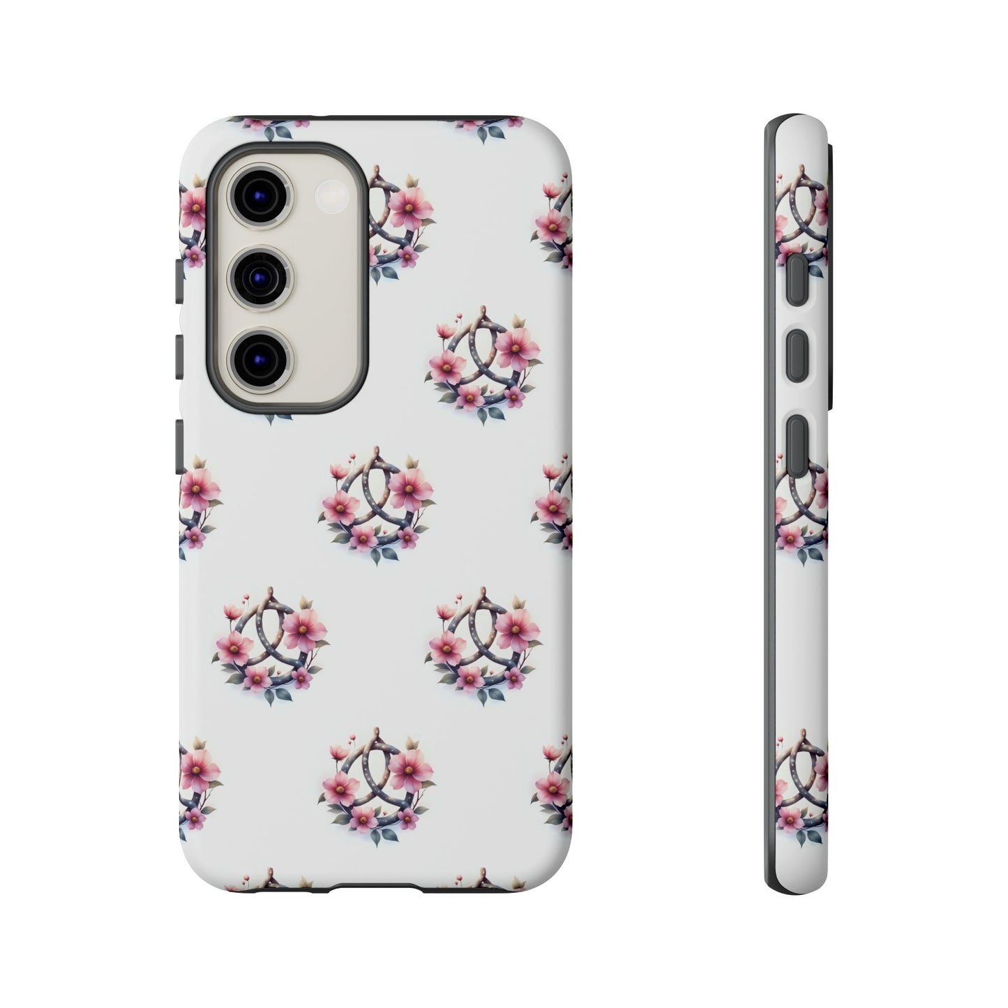 Floral Phone Case, Tough Phone Cover, Cute Protection for Mobile, Gift for Her, Celtic Knot Floral Pattern Case - Celtic Scents