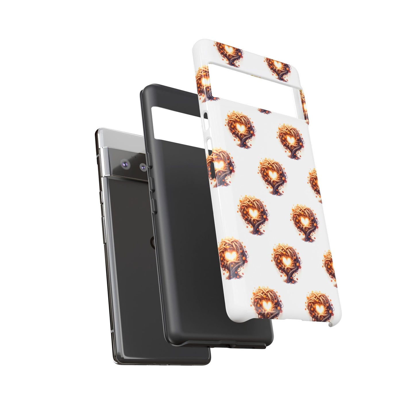 Stylish Phone Case, Tough Cases with Unique Design, Durable Smartphone Cover, Gift for Tech Lovers, Trendy Phone Accessory, Autumn Design