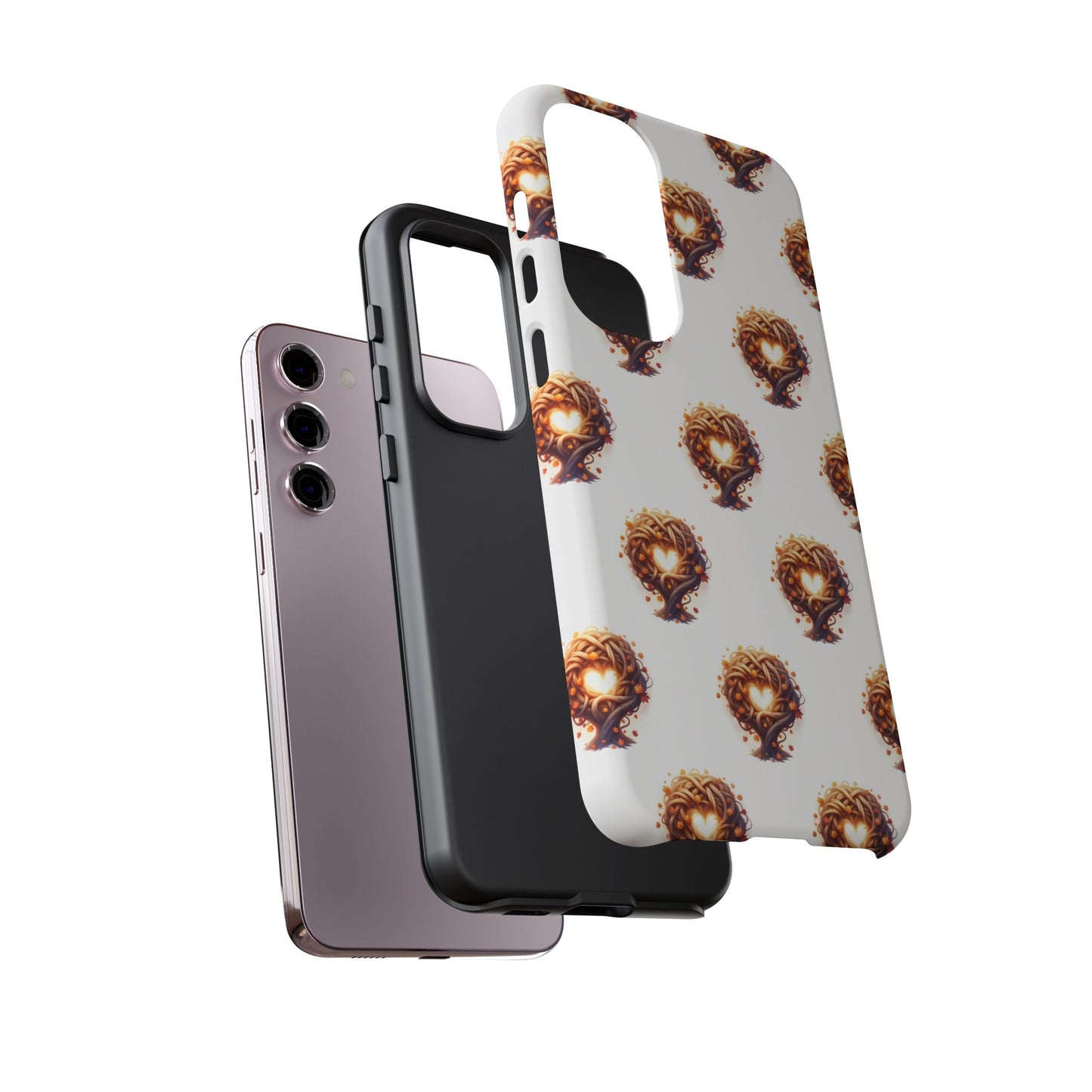 Stylish Phone Case, Tough Cases with Unique Design, Durable Smartphone Cover, Gift for Tech Lovers, Trendy Phone Accessory, Autumn Design