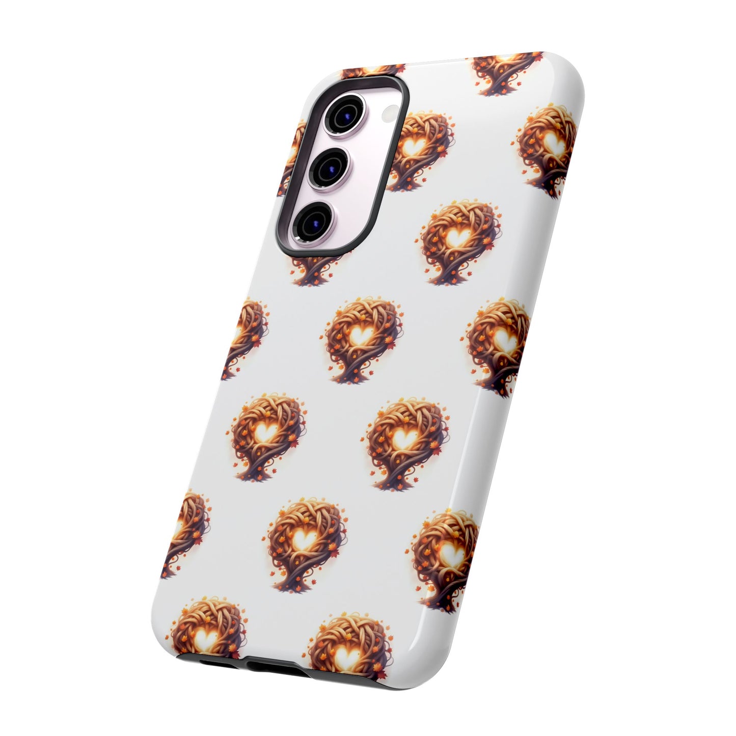 Stylish Phone Case, Tough Cases with Unique Design, Durable Smartphone Cover, Gift for Tech Lovers, Trendy Phone Accessory, Autumn Design