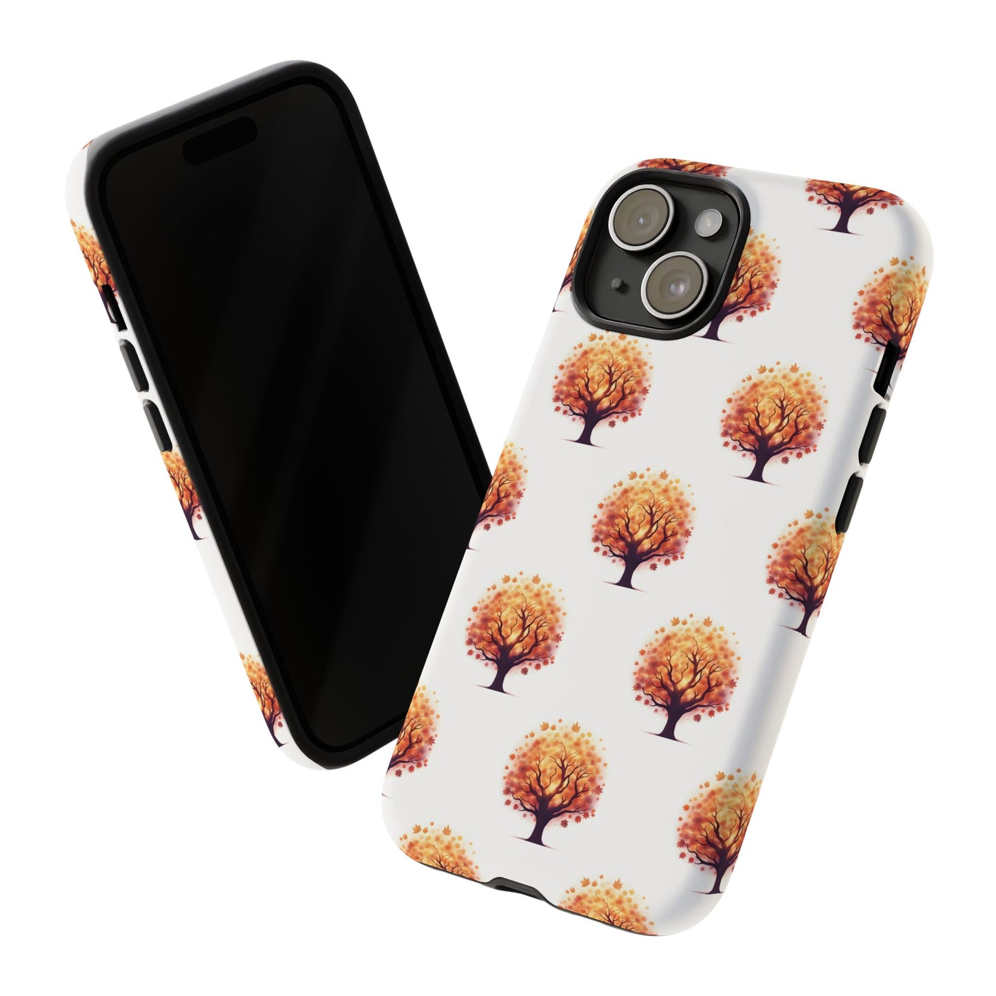 Autumn Tree Phone Case, Fall Phone Cover, Nature Inspired Case, Gift for Outdoorsy Friends, Seasonal Accessories, Eco-Friendly Phone Case