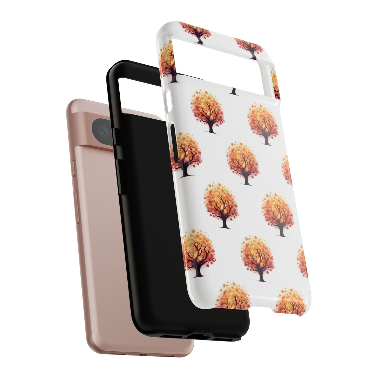 Autumn Tree Phone Case, Fall Phone Cover, Nature Inspired Case, Gift for Outdoorsy Friends, Seasonal Accessories, Eco-Friendly Phone Case