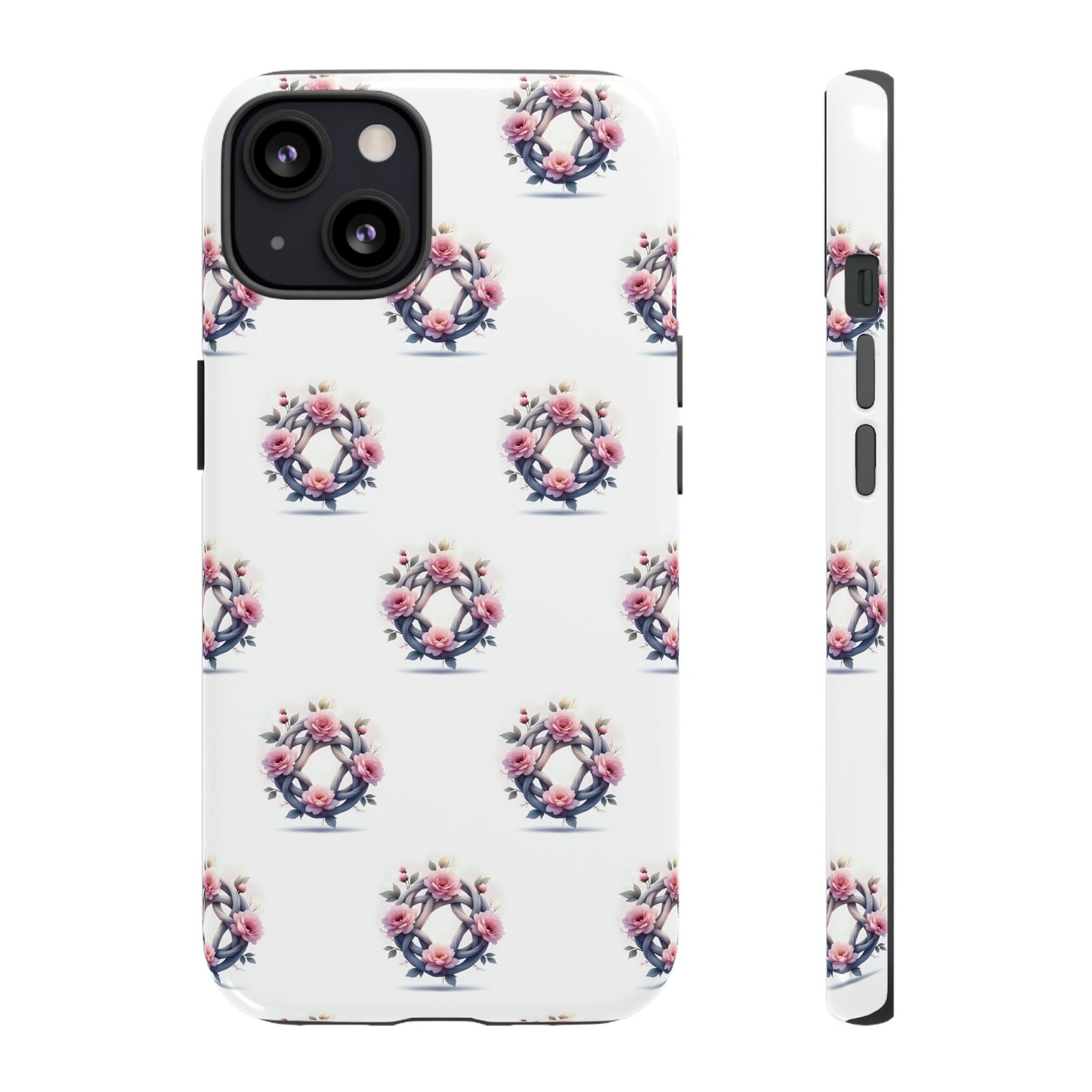 Floral Phone Case, Tough Cases for Women, Cute Celtic Knot Floral Design iPhone Cover, Gift for Her, Stylish Tech Accessories - Celtic Scents