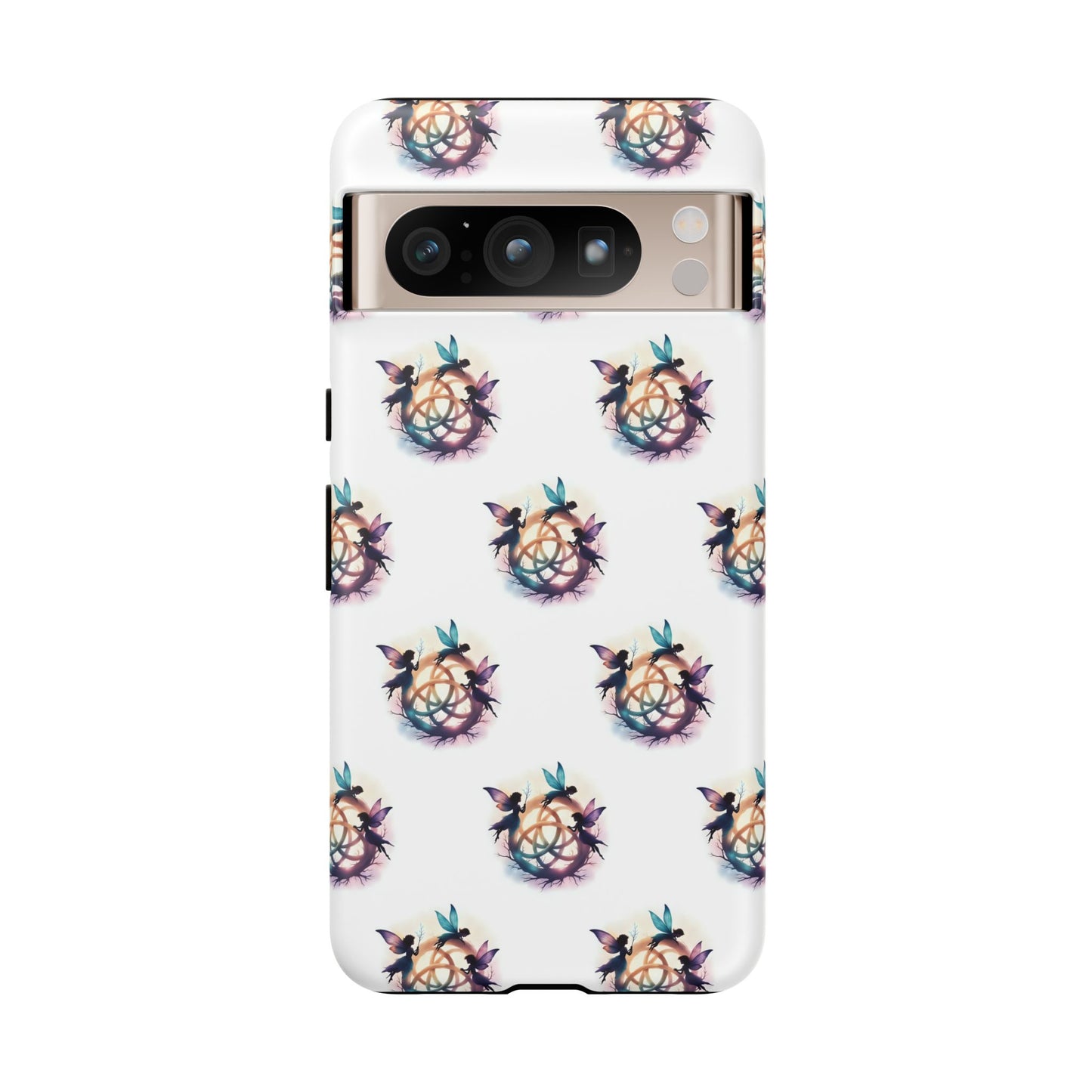 Tough Cases - Celtic Fairies Phone Case, Colorful Phone Cover, Fairy Lover Gift, Trendy Smartphone Accessory