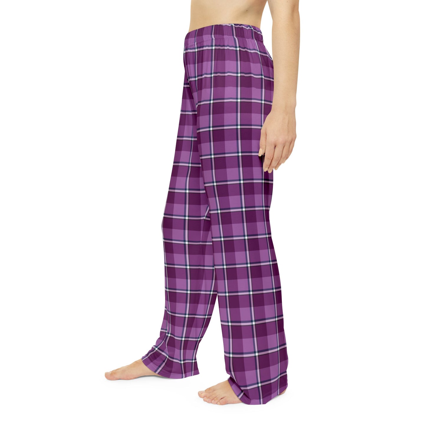 Cozy Plaid Women's Pajama Pants, Relaxed Fit Sleepwear, Cute Lounge Pants, Gift for Her, Stylish Nightwear, Comfortable PJS - Celtic Scents
