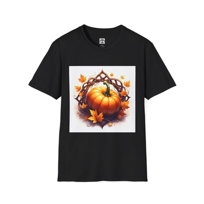 Autumn Pumpkin T-Shirt, Fall Tee, Halloween Shirt, Harvest Apparel, Thanksgiving Gift, Cozy Unisex Top - Celtic Scents