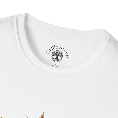 Autumn Pumpkin T-Shirt, Fall Tee, Halloween Shirt, Harvest Apparel, Thanksgiving Gift, Cozy Unisex Top - Celtic Scents