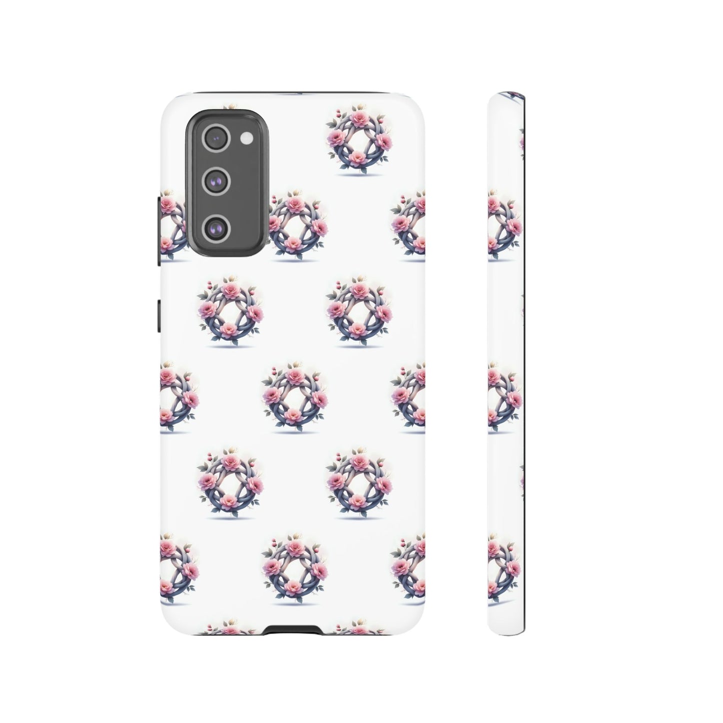 Floral Phone Case, Tough Cases for Women, Cute Celtic Knot Floral Design iPhone Cover, Gift for Her, Stylish Tech Accessories - Celtic Scents
