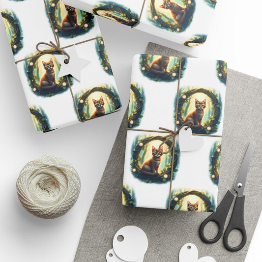 Kitten Wrapping Paper, Unique Gift Wrap for Birthdays, Holidays, Celebrations, Custom Designs, Eco-Friendly Options