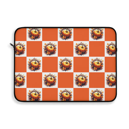 Vibrant Pumpkin Laptop Sleeve, Unique Laptop Case, Stylish Tech Accessory, Perfect Gift for Students, Colorful Protector - Celtic Scents