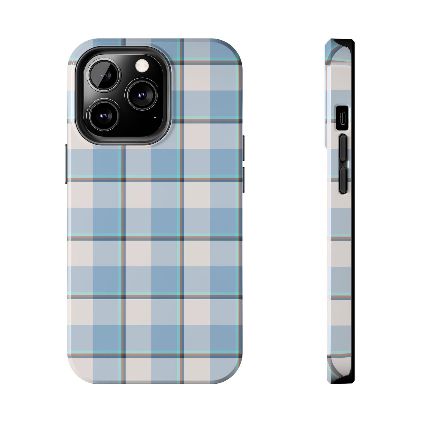 Winter Plaid Tough Phone Cases for Protection, Gift for Teens, Trendy Phone Accessories, Stylish Shield, Holiday Gift Ideas - Celtic Scents