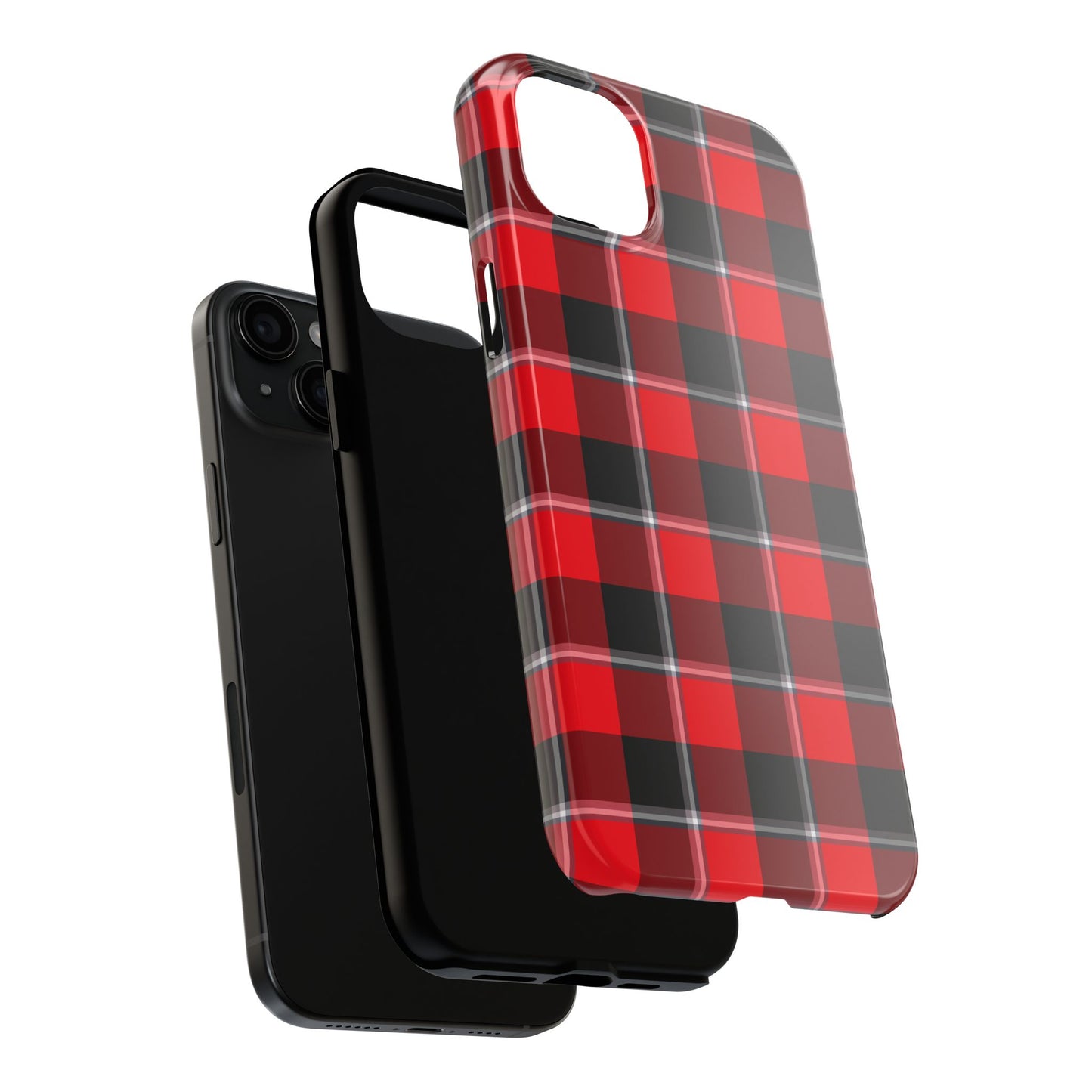 Stylish Plaid Tough Phone Cases, Durable Phone Covers, Rustic Gift, Trendy Accessories, Protection for Everyday Use, Fashionable [...] - Celtic Scents