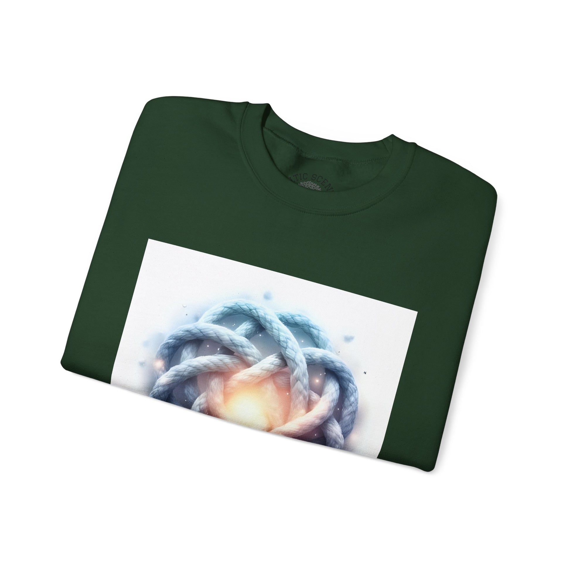 Cozy Artistic Crewneck Sweatshirt with Unique Design, Unisex Sweatshirt, Casual Fashion, Gift for Art Lovers, Comfortable Layering Piece - Celtic Scents