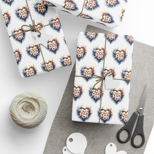 Artistic Wrapping Papers for Special Occasions, Gift Wrap, Holiday Gifts, Custom Wrap, Eco-Friendly Gift Wrapping - Celtic Scents