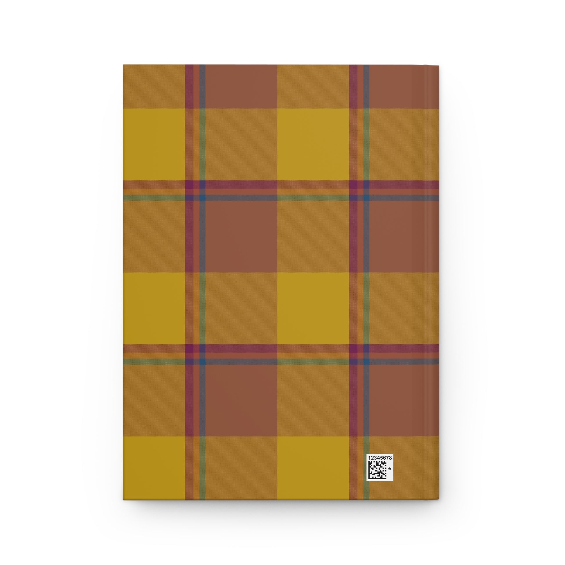 Stylish Personalized Hardcover Journal, Plaid Notebook, Custom Gift for Writers, Planners, Students, Everyday Use - Celtic Scents