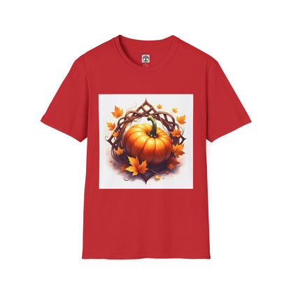 Autumn Pumpkin T-Shirt, Fall Tee, Halloween Shirt, Harvest Apparel, Thanksgiving Gift, Cozy Unisex Top - Celtic Scents