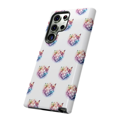 Colorful Butterflies Phone Case, Tough Cases, Cute Butterfly Lover Gift, Trendy Phone Cover, Nature Print Case