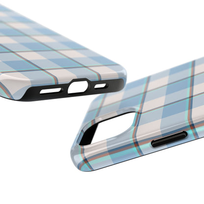 Winter Plaid Tough Phone Cases for Protection, Gift for Teens, Trendy Phone Accessories, Stylish Shield, Holiday Gift Ideas - Celtic Scents