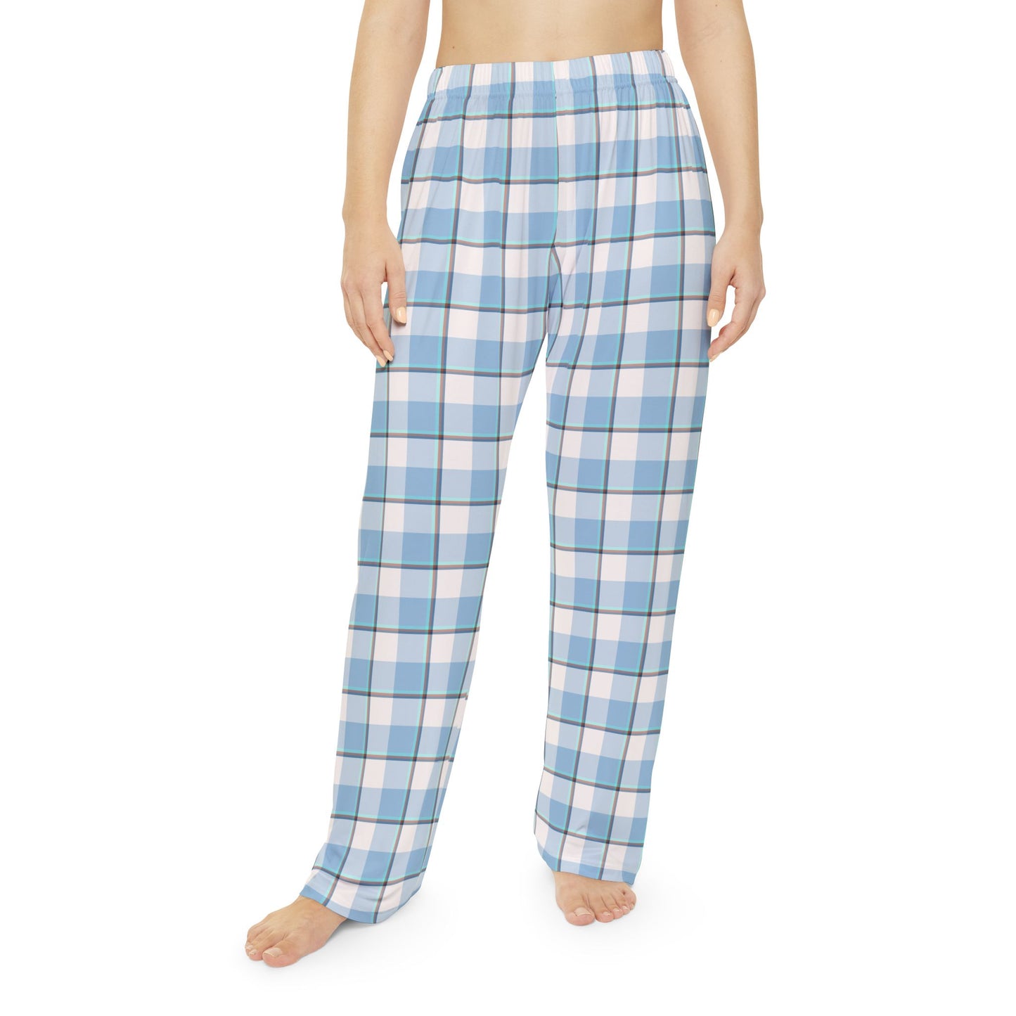 Cozy Plaid Women's Pajama Pants, Soft Cotton Lounge Pants, Sleepwear, Relaxation Gift, Holiday Comfort Pants - Celtic Scents