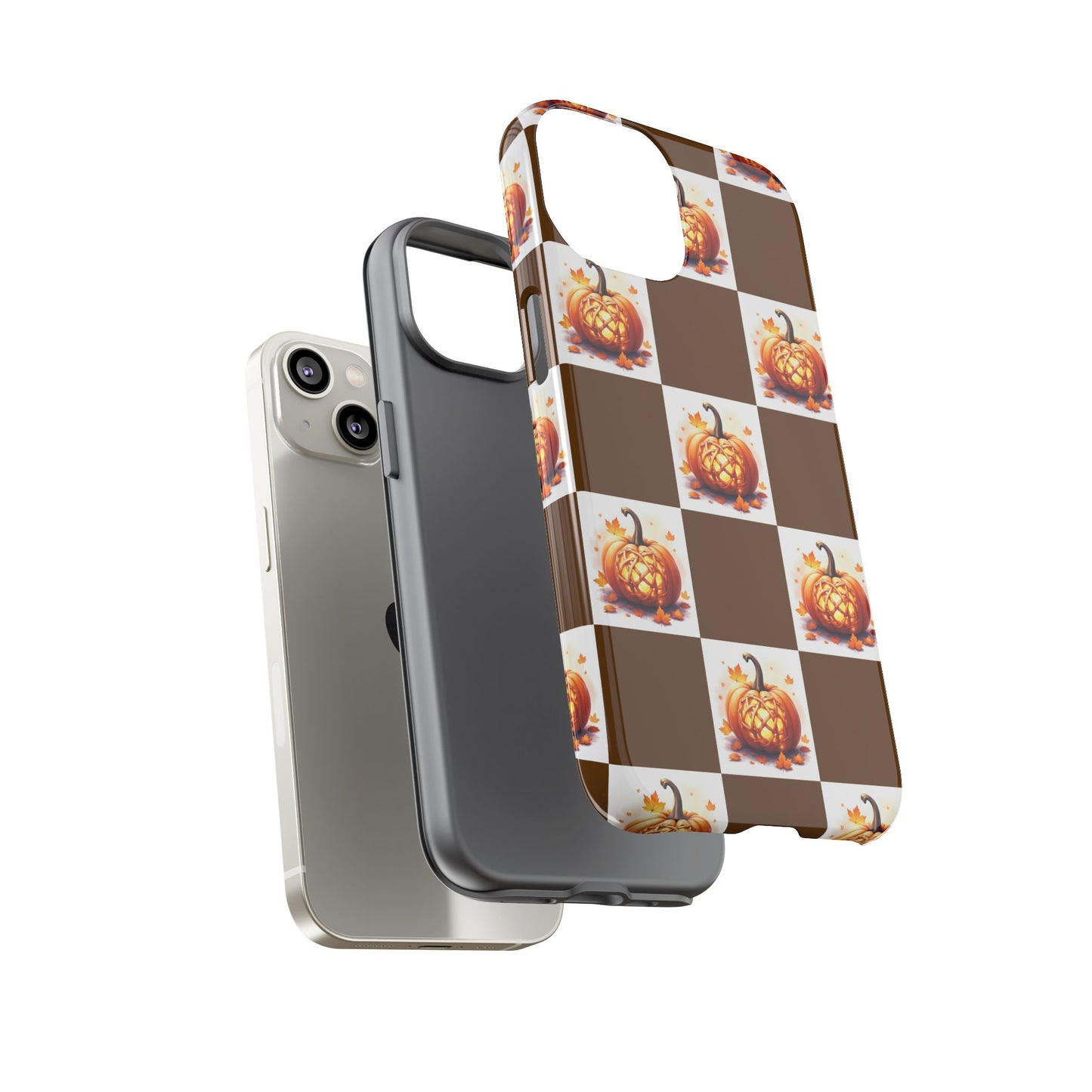 Pumpkin Phone Case, Fall Decor, Halloween Gift, Autumn Accessories, Cute Smartphone Cover, Tough Cases