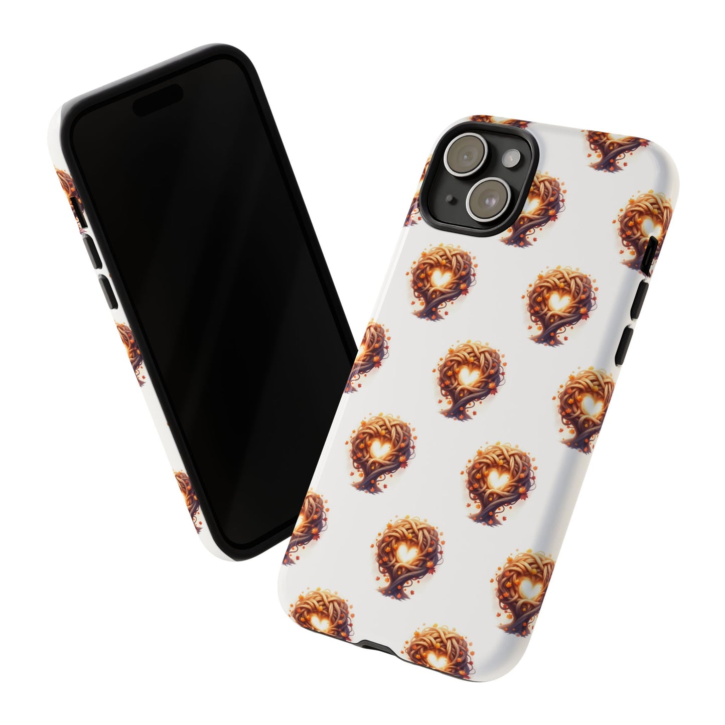 Stylish Phone Case, Tough Cases with Unique Design, Durable Smartphone Cover, Gift for Tech Lovers, Trendy Phone Accessory, Autumn Design