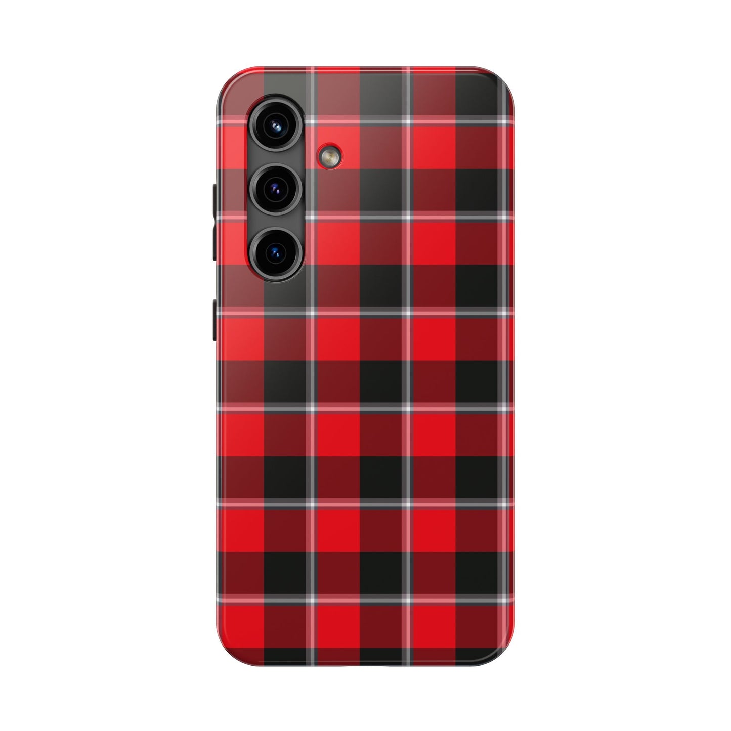 Stylish Plaid Tough Phone Cases, Durable Phone Covers, Rustic Gift, Trendy Accessories, Protection for Everyday Use, Fashionable [...] - Celtic Scents