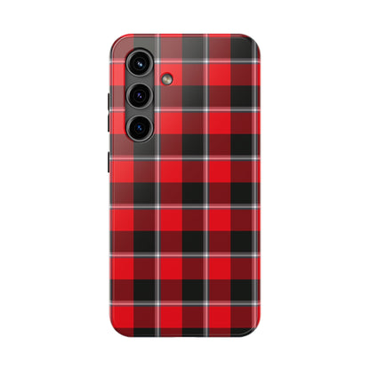 Stylish Plaid Tough Phone Cases, Durable Phone Covers, Rustic Gift, Trendy Accessories, Protection for Everyday Use, Fashionable [...] - Celtic Scents