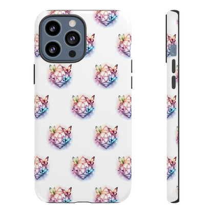 Colorful Butterflies Phone Case, Tough Cases, Cute Butterfly Lover Gift, Trendy Phone Cover, Nature Print Case - Celtic Scents