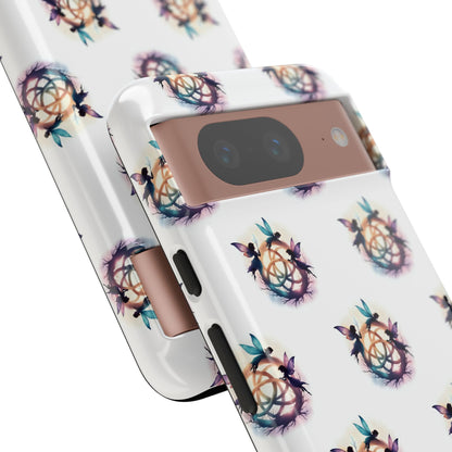 Tough Cases - Celtic Fairies Phone Case, Colorful Phone Cover, Fairy Lover Gift, Trendy Smartphone Accessory