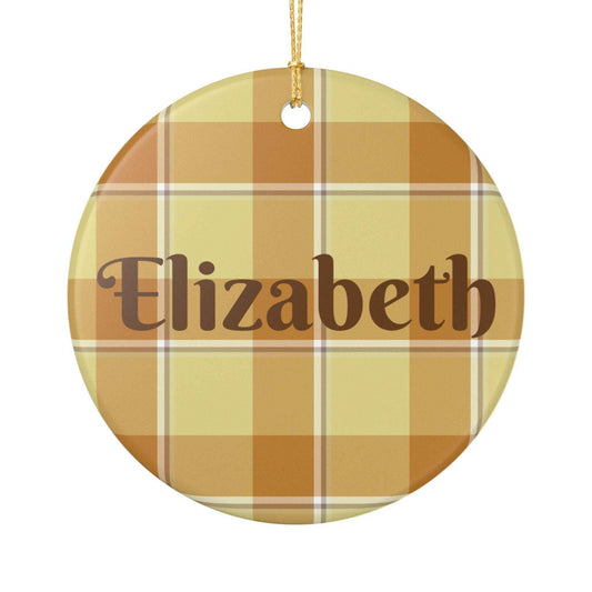 Personalized Ceramic Ornament, Custom Holiday Decoration, Home Decor, Gift for Her, Christmas Decoration, Personalized Gifts