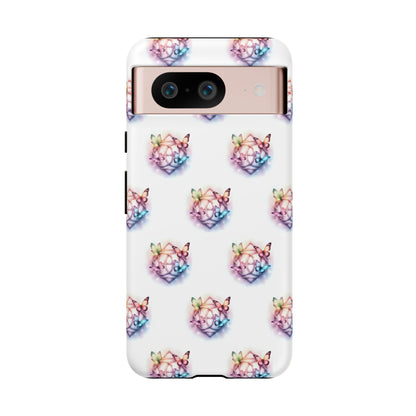 Colorful Butterflies Phone Case, Tough Cases, Cute Butterfly Lover Gift, Trendy Phone Cover, Nature Print Case
