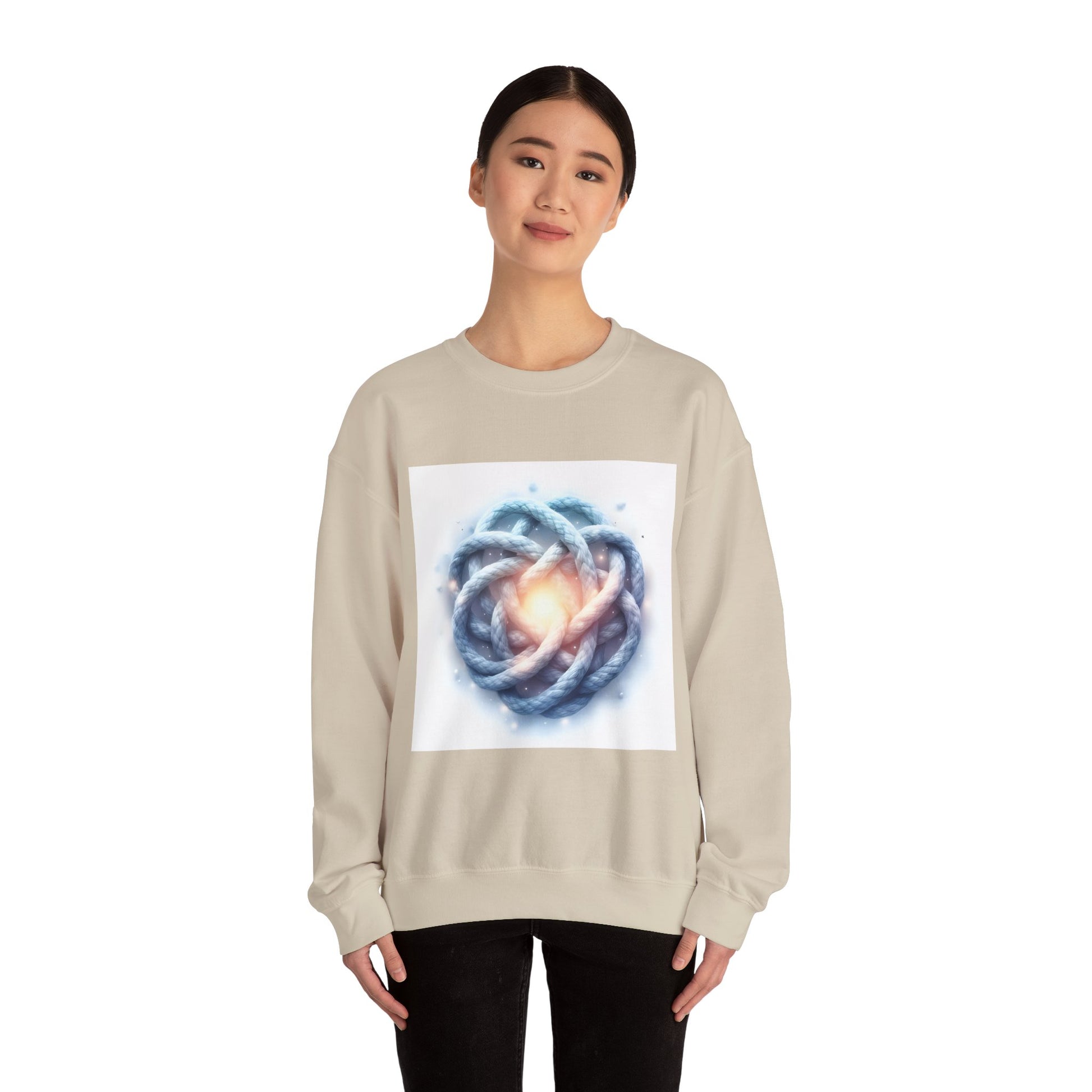 Cozy Artistic Crewneck Sweatshirt with Unique Design, Unisex Sweatshirt, Casual Fashion, Gift for Art Lovers, Comfortable Layering Piece - Celtic Scents
