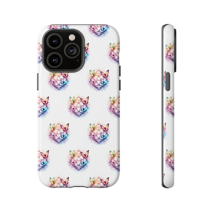 Colorful Butterflies Phone Case, Tough Cases, Cute Butterfly Lover Gift, Trendy Phone Cover, Nature Print Case - Celtic Scents
