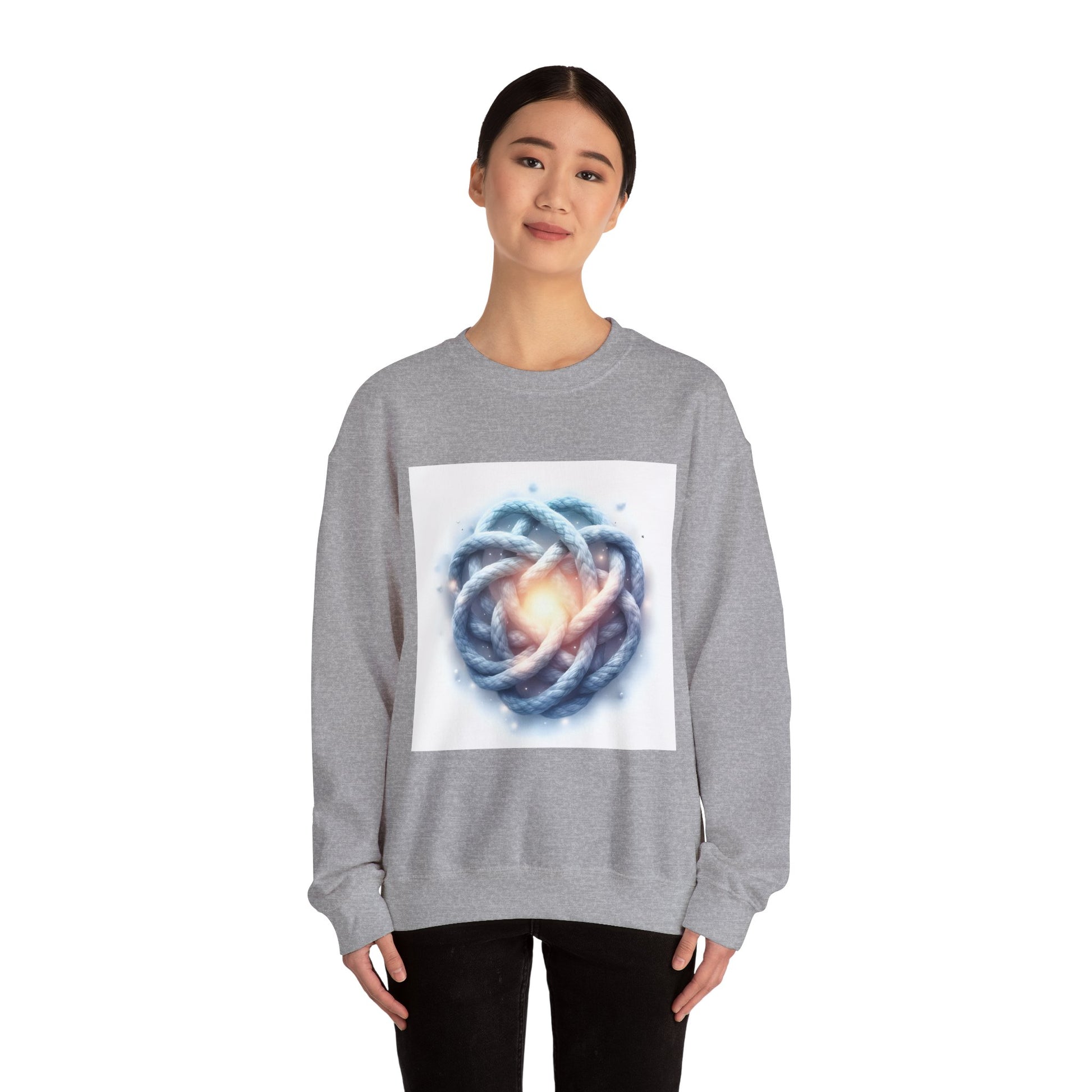 Cozy Artistic Crewneck Sweatshirt with Unique Design, Unisex Sweatshirt, Casual Fashion, Gift for Art Lovers, Comfortable Layering Piece - Celtic Scents