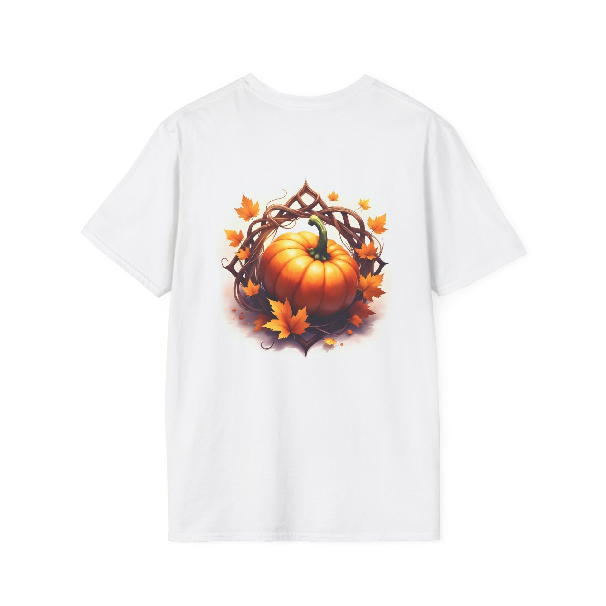 Autumn Pumpkin T-Shirt, Fall Tee, Halloween Shirt, Harvest Apparel, Thanksgiving Gift, Cozy Unisex Top - Celtic Scents