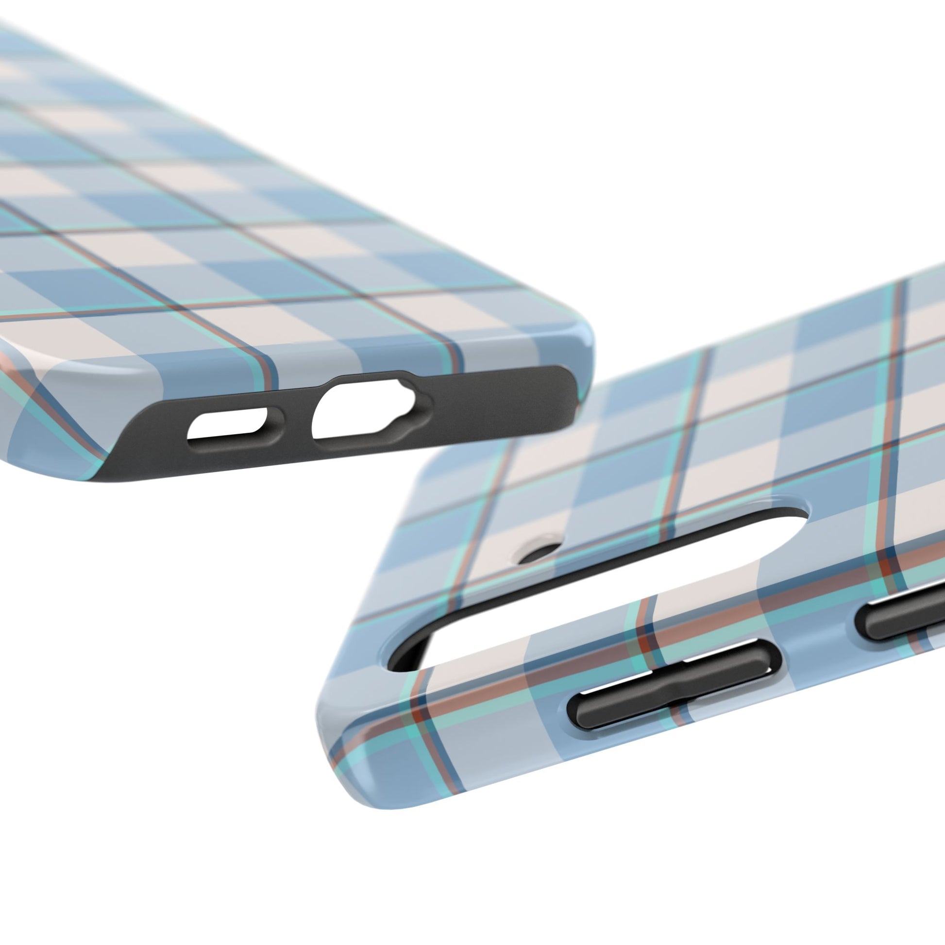 Winter Plaid Tough Phone Cases for Protection, Gift for Teens, Trendy Phone Accessories, Stylish Shield, Holiday Gift Ideas - Celtic Scents