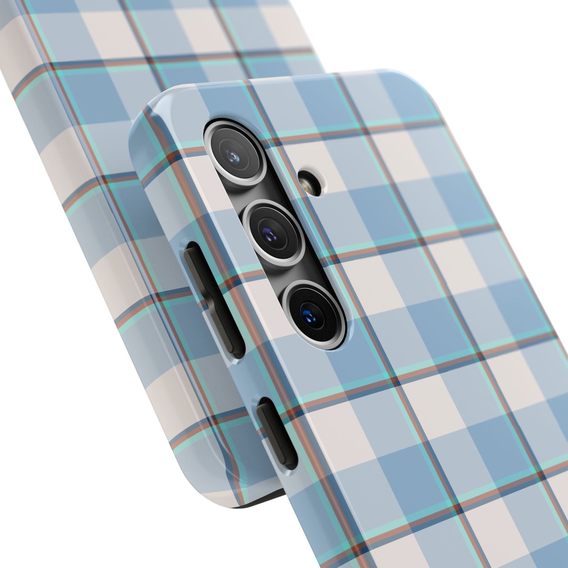 Winter Plaid Tough Phone Cases for Protection, Gift for Teens, Trendy Phone Accessories, Stylish Shield, Holiday Gift Ideas - Celtic Scents