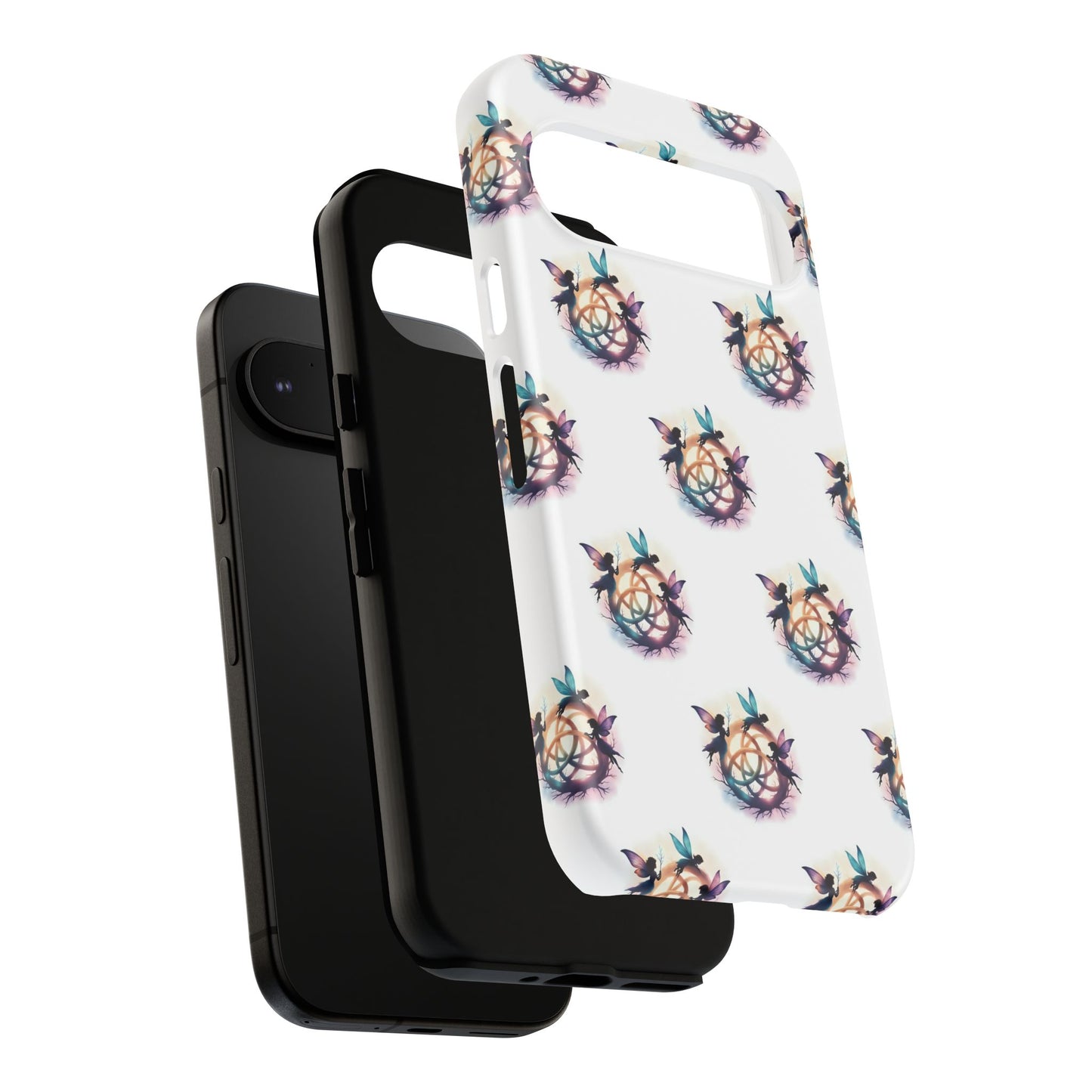 Tough Cases - Celtic Fairies Phone Case, Colorful Phone Cover, Fairy Lover Gift, Trendy Smartphone Accessory
