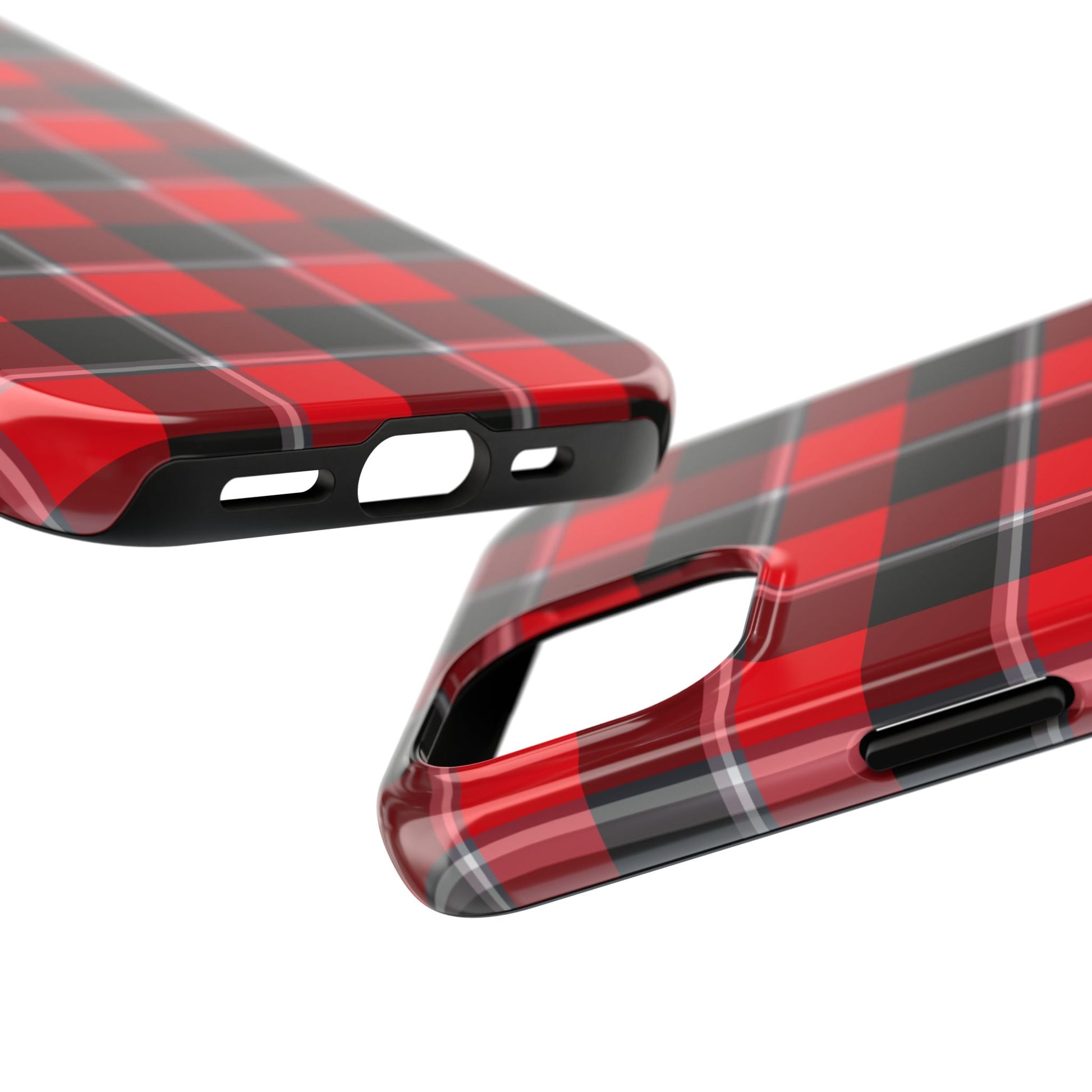 Stylish Plaid Tough Phone Cases, Durable Phone Covers, Rustic Gift, Trendy Accessories, Protection for Everyday Use, Fashionable [...] - Celtic Scents