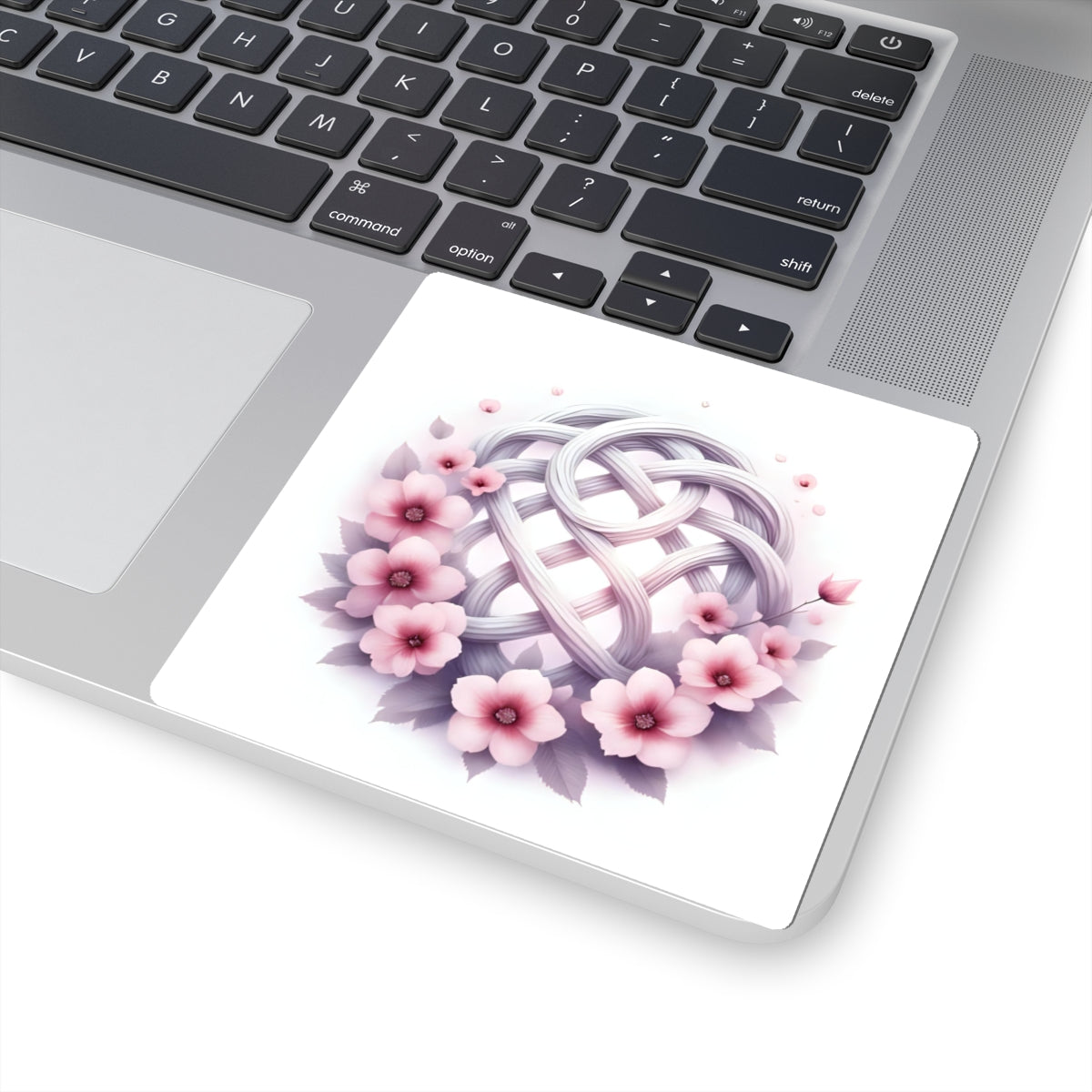 Celtic Knot Floral Kiss-Cut Stickers | Aesthetic Decor for Laptops, Journals, & Scrapbooking, Spring Gifts, Floral Art - Celtic Scents