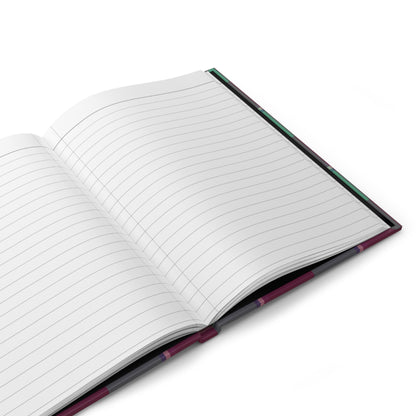 Personalized Plaid Hardcover Journal, Customizable Notebook for Writers and Students, Perfect Gift - Celtic Scents